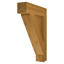 Cedar Bracket 18T3 — front view | Timber Build