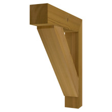 Cedar Bracket 18T4 — front view | Timber Build
