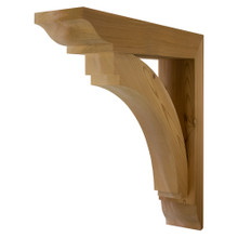 Cedar Bracket 14T3 — front view | Timber Build