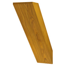 Cedar Knee Brace 68T3 6x4 — front view | Timber Build
