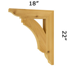 Wood Bracket 14T5 (14T5-1822)