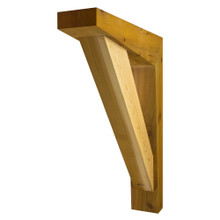 Cedar Bracket 115T9 — front view | Timber Build
