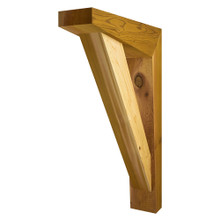 Cedar Bracket 115T8 — front view | Timber Build
