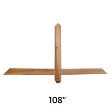 Cedar Gable Bracket 42T108 — Western Red Cedar | Timber Build