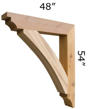 Wood Bracket 16T4 Handcrafted by Timber Build