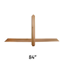 Cedar Gable Bracket 42T84 — Western Red Cedar | Timber Build
