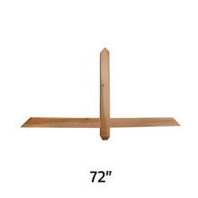 Cedar Gable Bracket 42T72 — Western Red Cedar | Timber Build