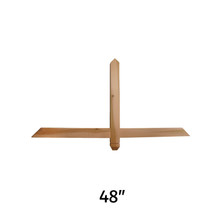 Cedar Gable Bracket 42T48 — Western Red Cedar | Timber Build