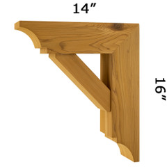 Wood Bracket 03T1 (03T1-1416)