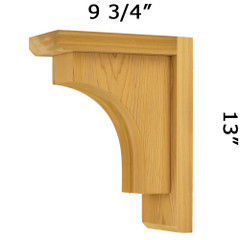 Wood Corbel 22T5 (C22T59.75X13)