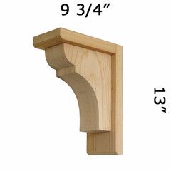 Wood Corbel 24T6 Crafted By ProWoodMarket