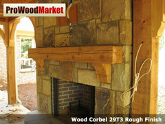 Wood Corbel 28T2 Crafted By ProWoodMarket