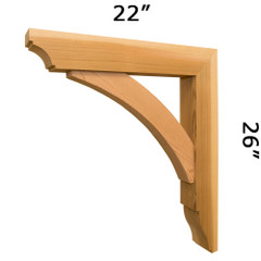 Wood Bracket 02T1 (02T1-2226)