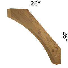 Wood Brace 62T10 Crafted By ProWoodMarket