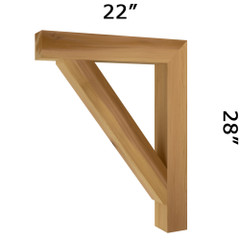 Wood Bracket 18T6 (18T6-22x28)