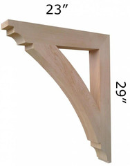 Wood Bracket 16T5 Crafted By ProWoodMarket