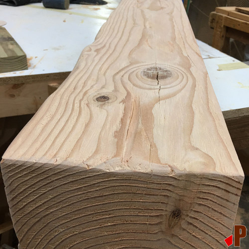 Rustic finish on Douglas Fir, example 5