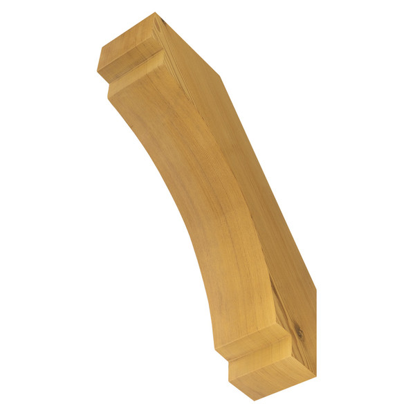 Cedar Knee Brace 67T1 — back view | Timber Build