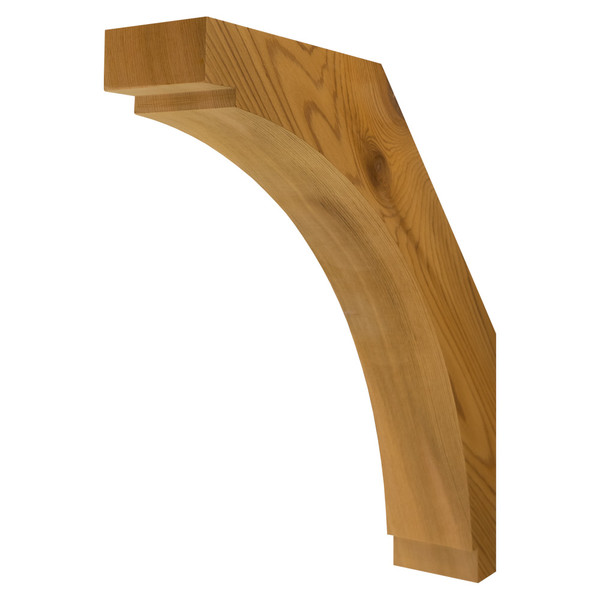 Cedar Knee Brace 67T4 — front view | Timber Build
