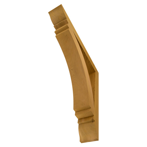 Cedar Bracket 14T9 — underside detail | Timber Build