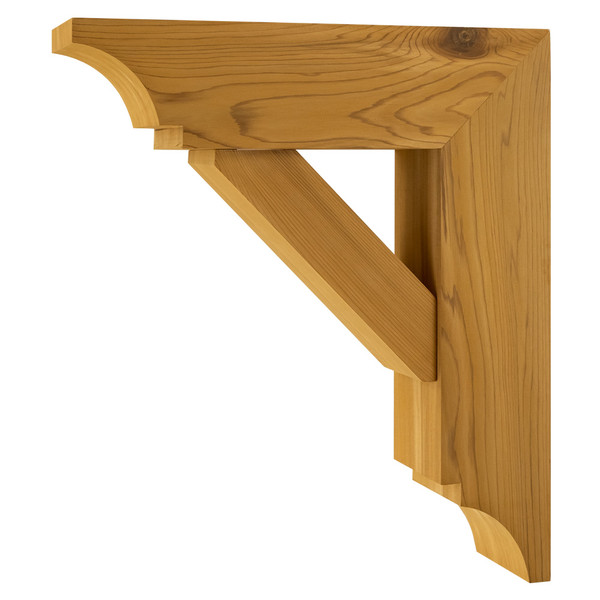Cedar Bracket 03T1 — product photo on white background | Timber Build