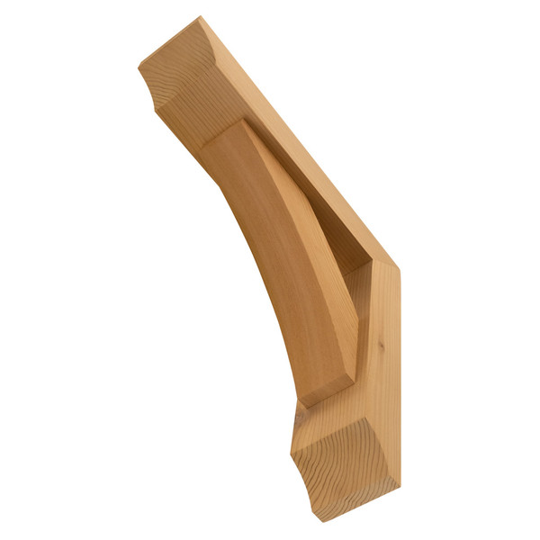 Cedar Bracket 04T9 — underside detail | Timber Build
