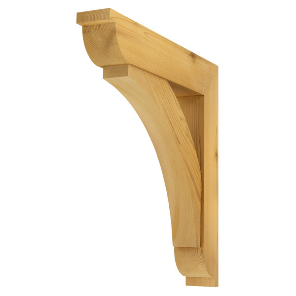 Cedar Bracket 06T6 — front view | Timber Build