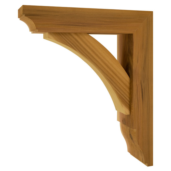 Cedar Bracket 02T19 — product photo on white background | Timber Build