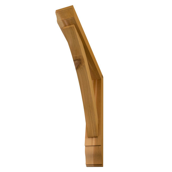 Cedar Bracket 02T22 — underside detail | Timber Build