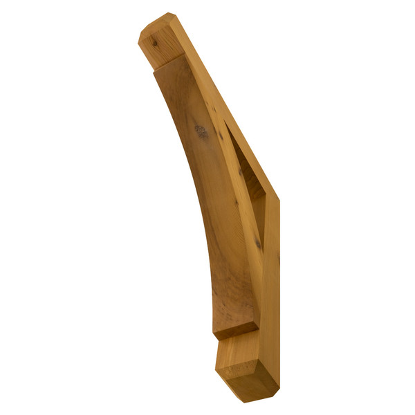 Cedar Bracket 13T7 — underside detail | Timber Build