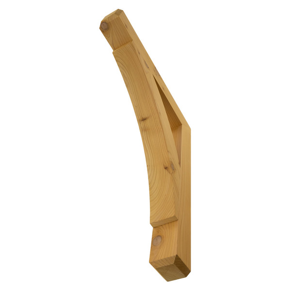 Cedar Bracket 13T8 — underside detail | Timber Build