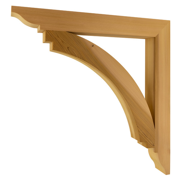Cedar Bracket 14T15 — product photo on white background | Timber Build