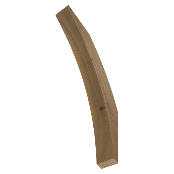 Cedar Knee Brace 61T7 — back view | Timber Build