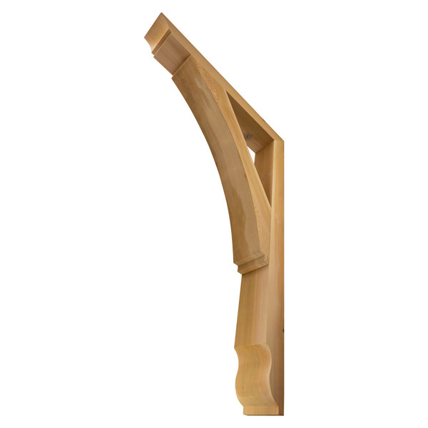 Cedar Bracket 10T22 — underside detail | Timber Build