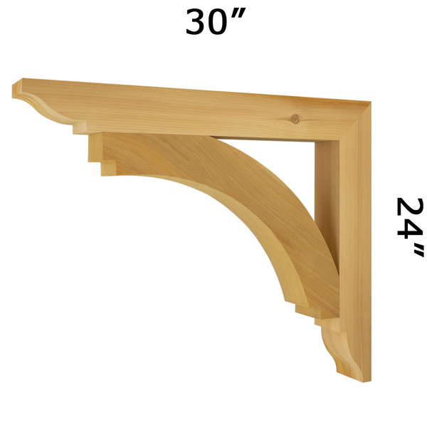 Wood Bracket 14T4 (14T4-3024)