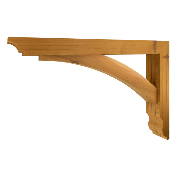 Cedar Bracket 10T23 — product photo on white background | Timber Build