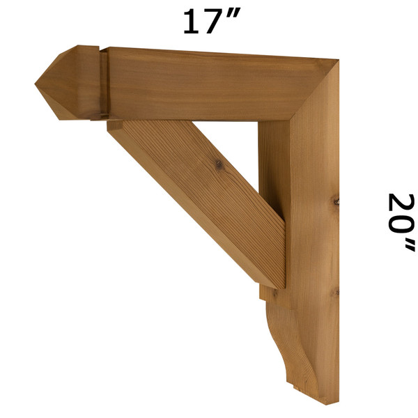 Wood Bracket 01T3 (01T3-1720)