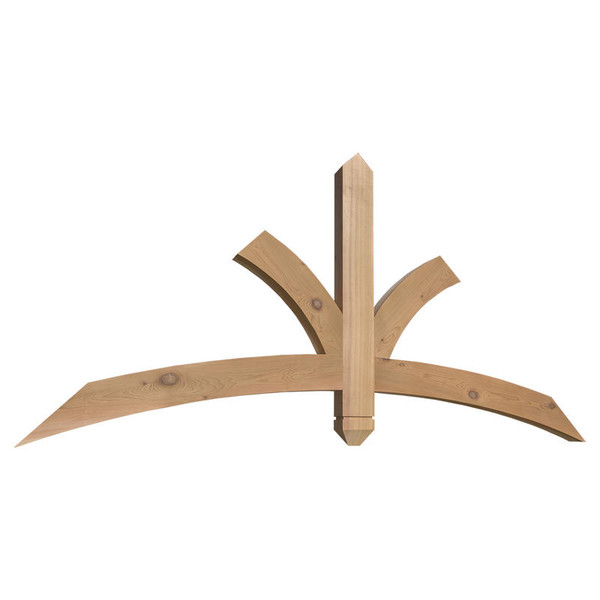 Cedar Gable Bracket 43T96 — detail photo | Timber Build