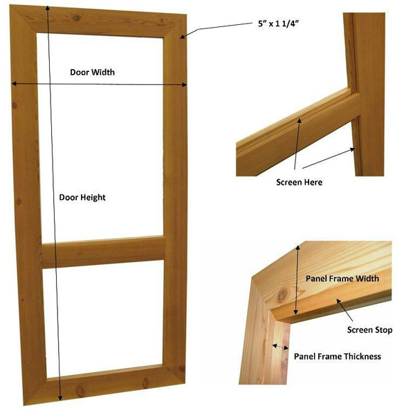 Screen Door SD-01 With Frame