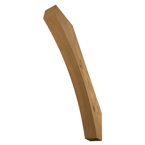 Cedar Knee Brace 62T10 — back view | Timber Build