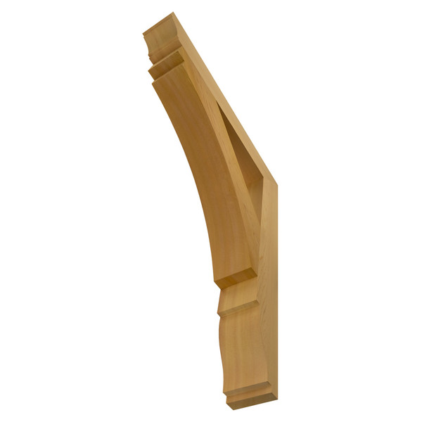 Cedar Bracket 02T2 — underside detail | Timber Build