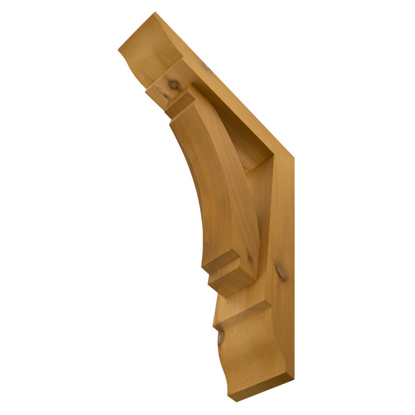 Cedar Bracket 14T18 — underside detail | Timber Build