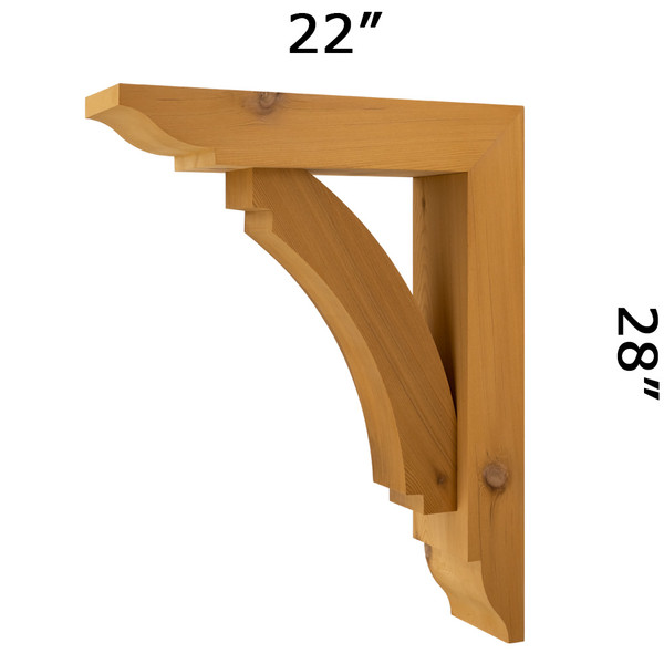 Wood Bracket 14T18 (14T18-2228)