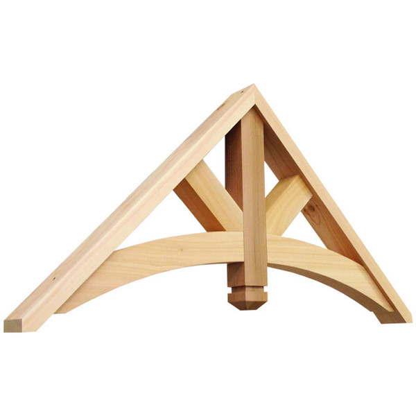 Cedar Gable Bracket 45T40MB — product photo | Timber Build