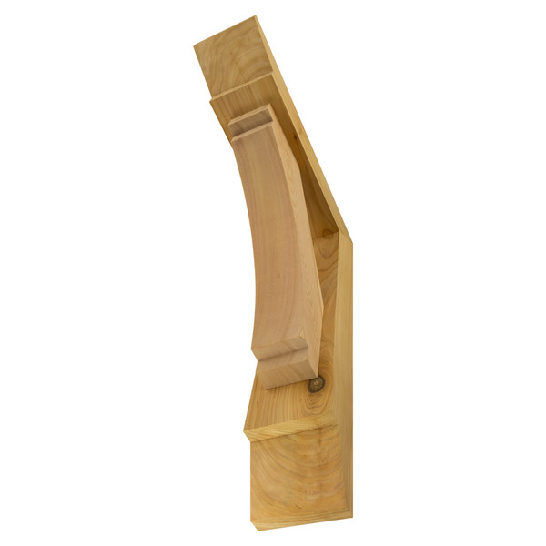 Cedar Bracket 113T3 — underside detail | Timber Build
