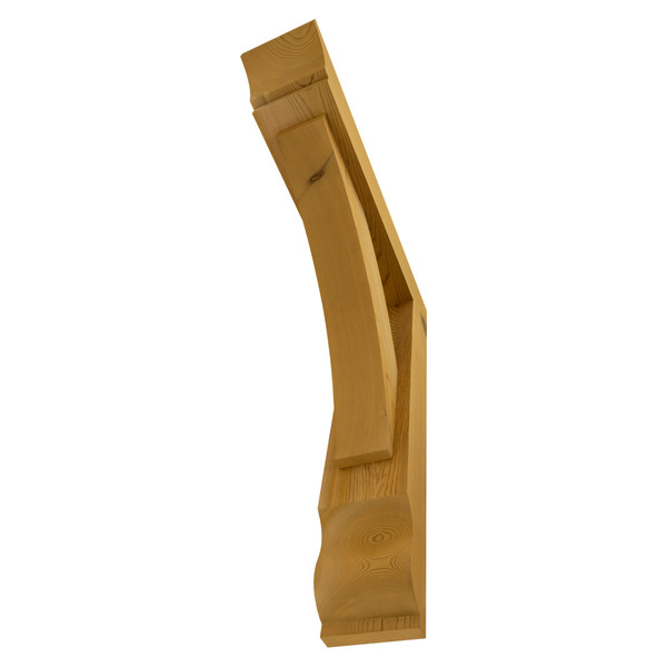 Cedar Bracket 10T25 — underside detail | Timber Build
