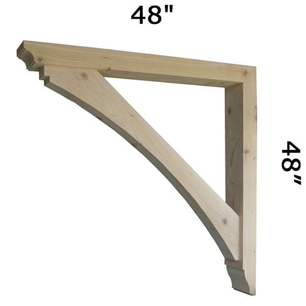 Cedar Bracket 02T6 — Western Red Cedar product photo | Timber Build