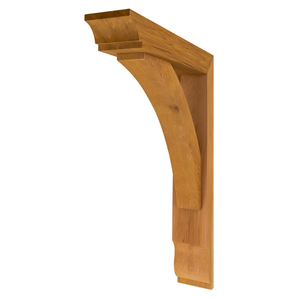 Cedar Bracket 10T27 — front view | Timber Build