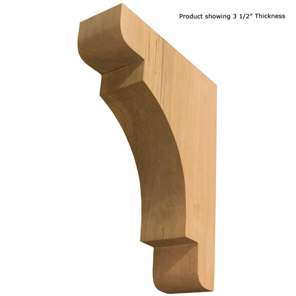 Wood Corbel 31T8S Handcrafted by Timber Build