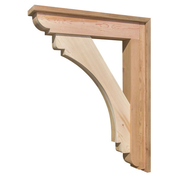 Cedar Bracket 112T4SBP — product photo on white background | Timber Build
